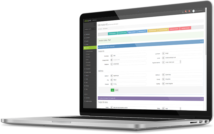CRM / MRM Software Telford Shropshire