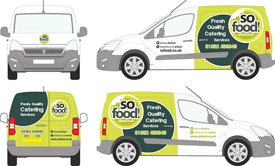 Van / Vehicle Livery Telford Shropshire